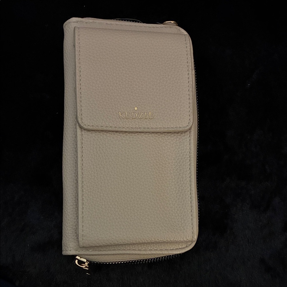 KEDZIE Women's Beige Wallet